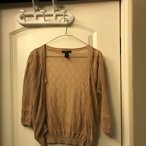 Beige cardigan